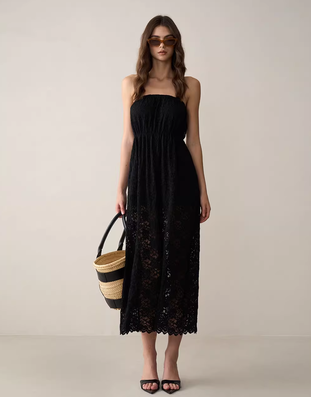 Off-Shoulder Ruched Wrap Dress