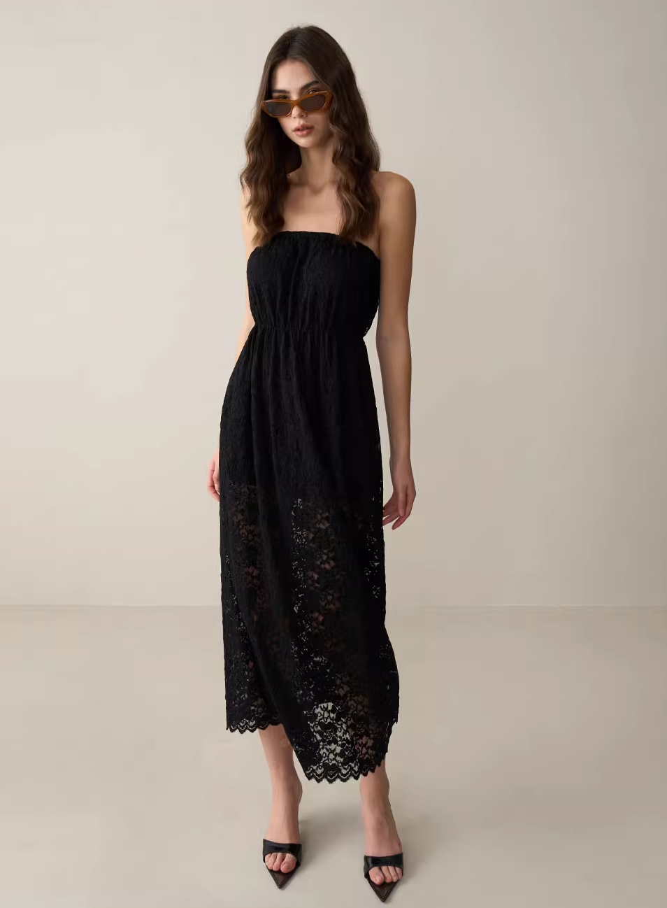 Off-Shoulder Ruched Wrap Dress